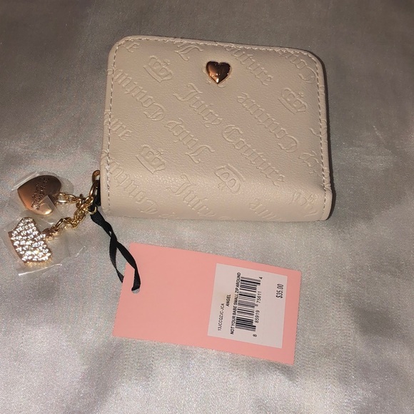 Juicy Couture Angel Not Your Babe Small Zip Around Bifold Wallet NWT - Picture 3 of 16